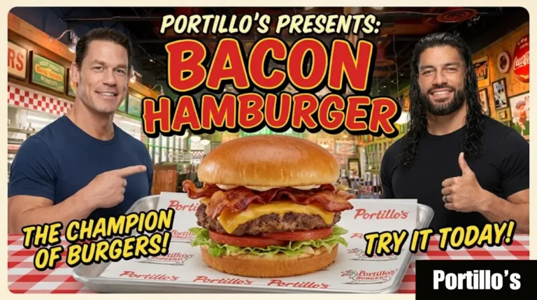 Bacon Hamburger Menu
