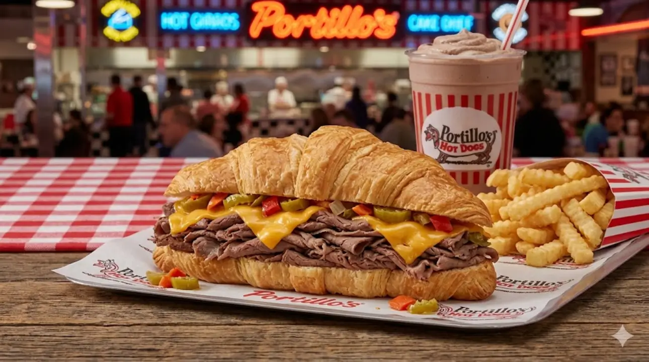 Beef-n-Cheddar Croissant