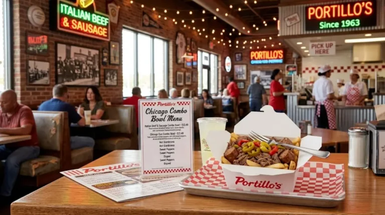 Chicago Combo Bowl Menu