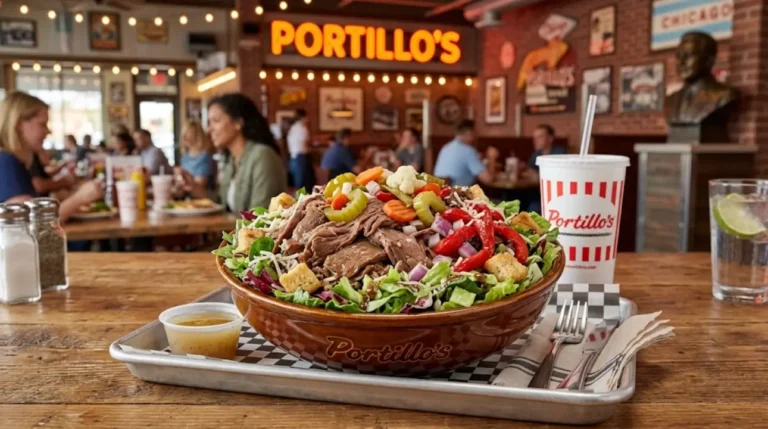 Portillo's Classic Beef Bowl Menu