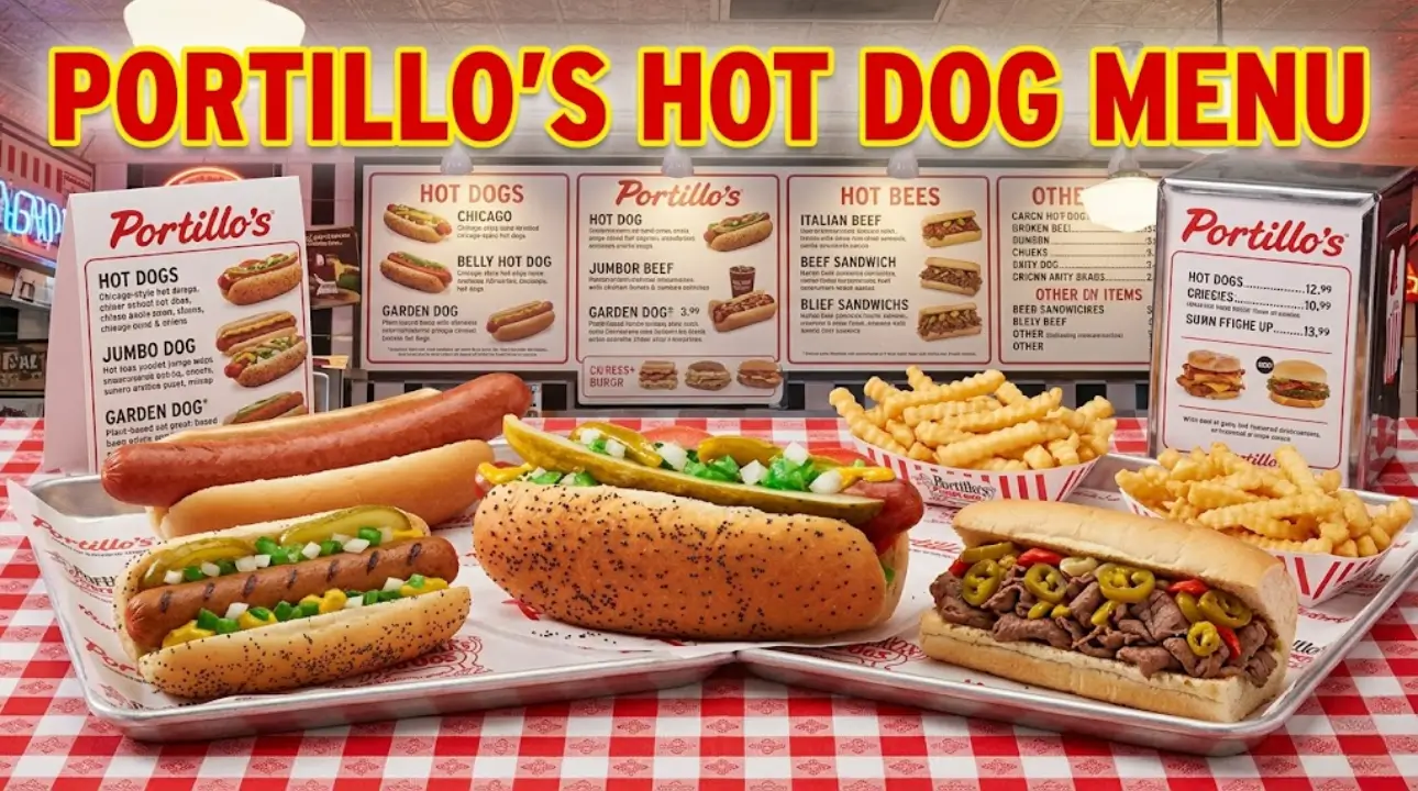 Hot Dog Menu