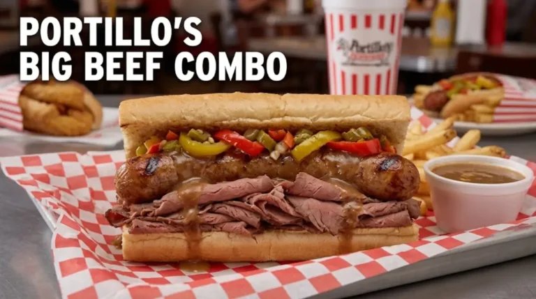 Portillo's Big Beef Combo