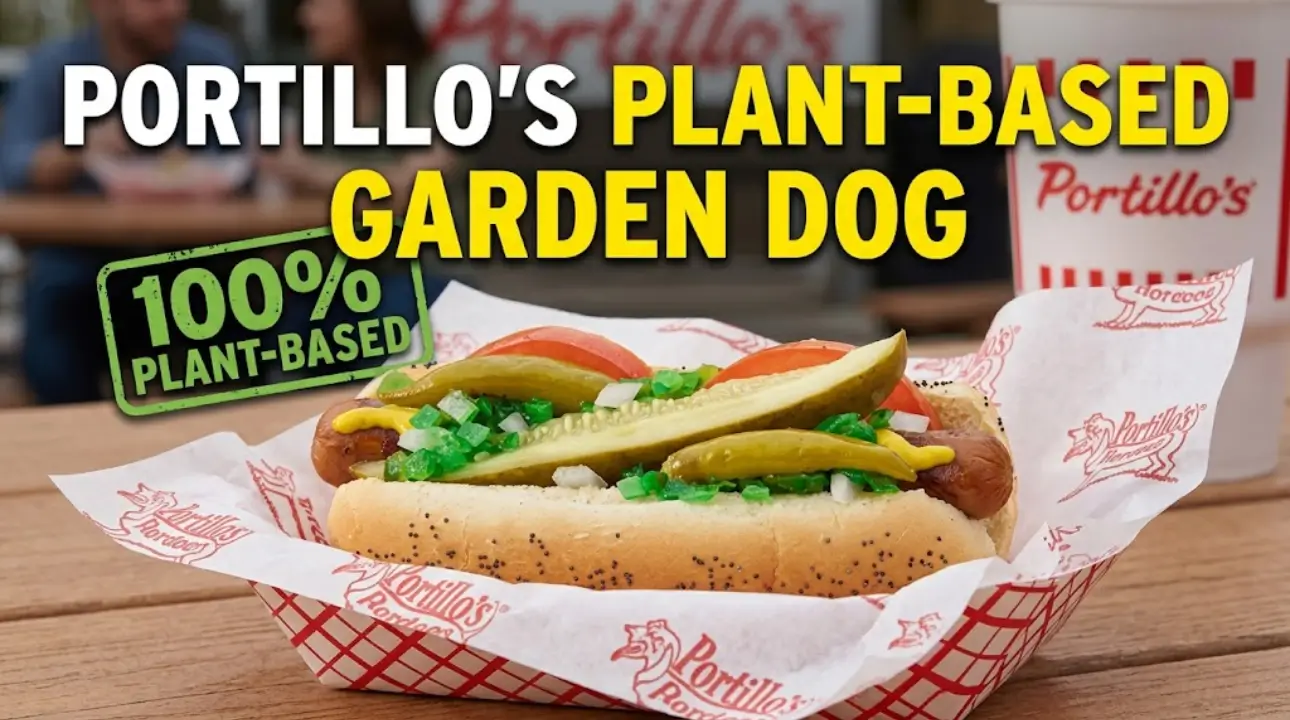 Portillo's Plant-Based Garden Dog With Price 2026