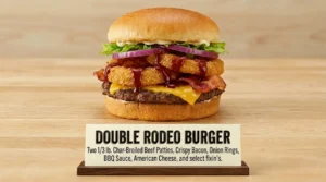 Portillo's Restaurant Menu Double Rodeo Burger Price