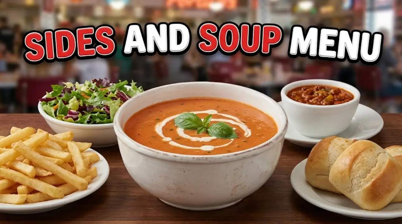 Sides and Soup Menu
