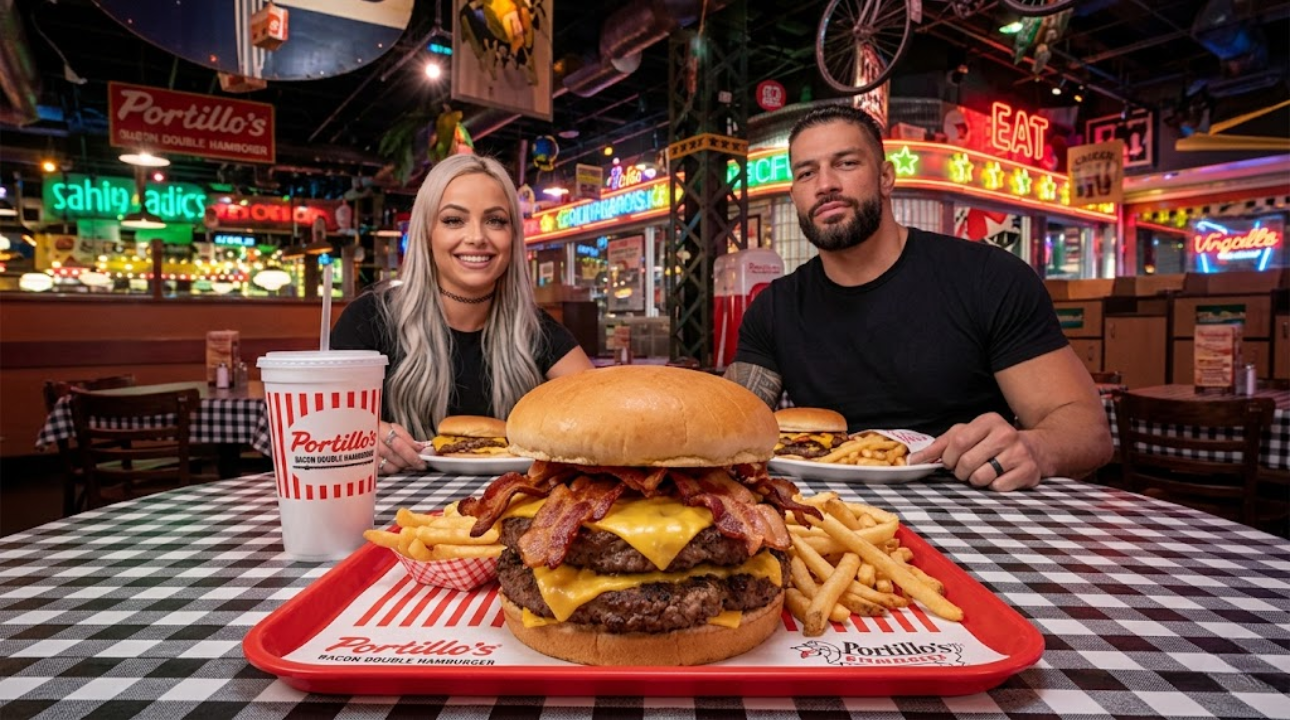 Bacon Double Hamburger Menu