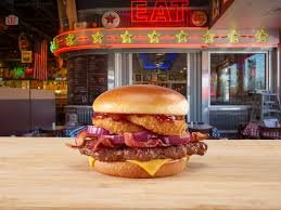 Double Rodeo Burger Menu
