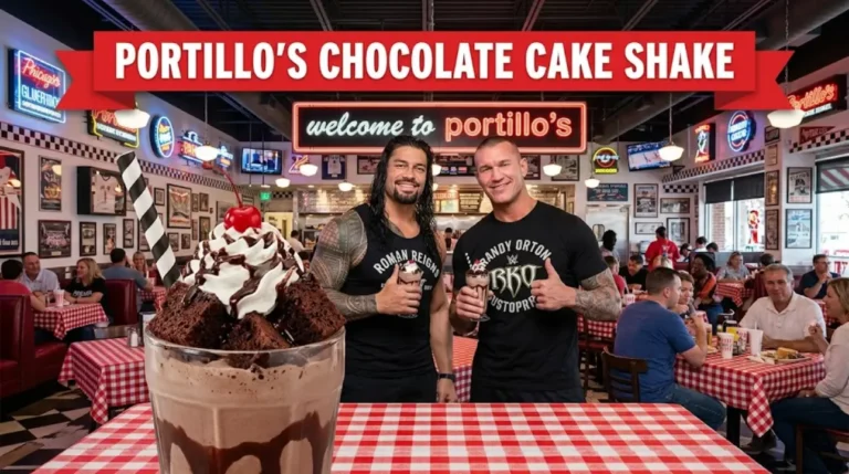 Portillo's Chocolate Cake Shake