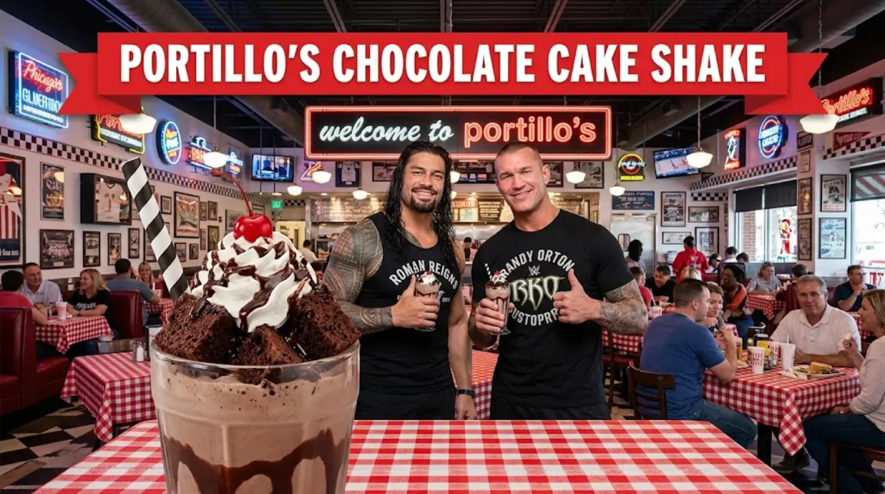 Portillo's Chocolate Cake Shake
