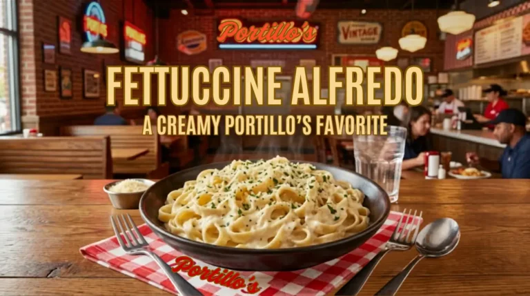 Portillos Fettuccine Alfredo