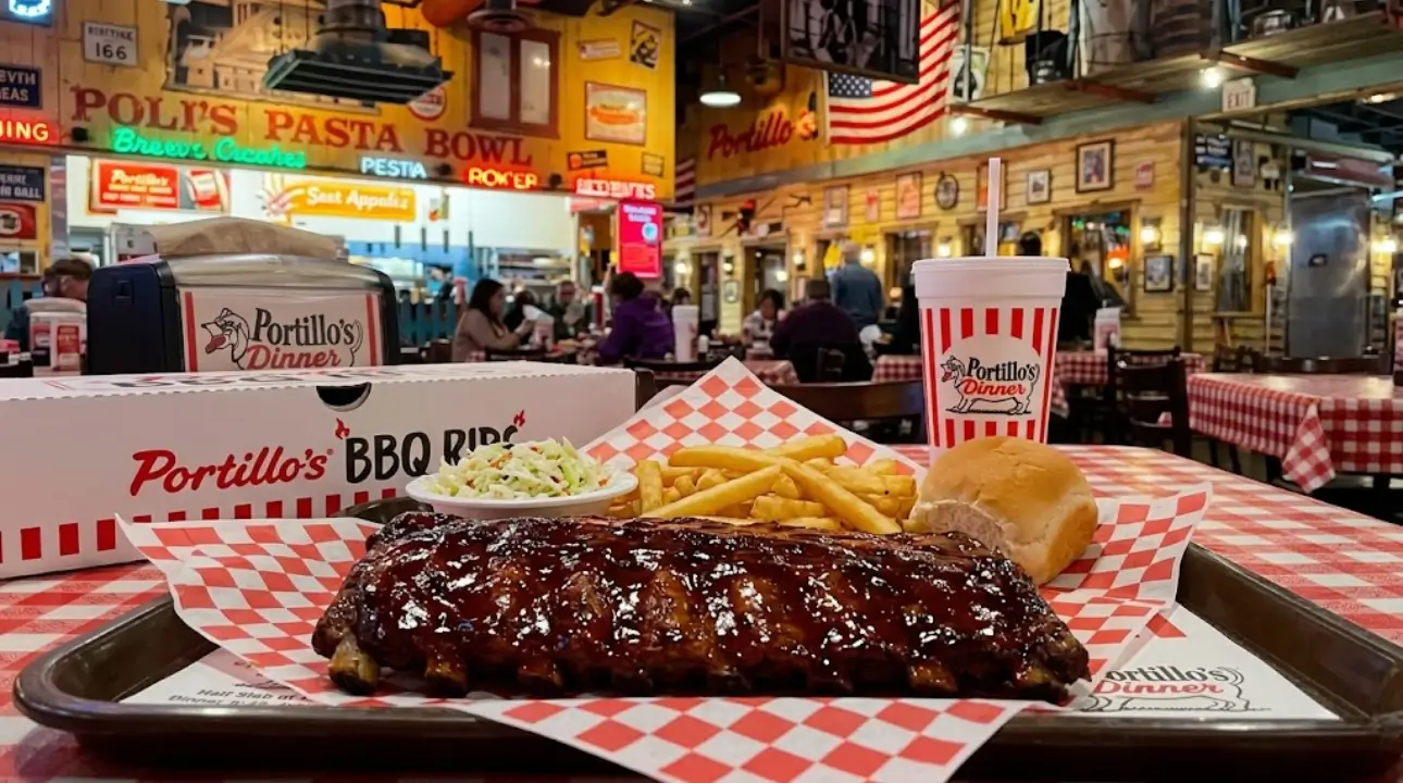 Portillo's Half Slab of Ribs