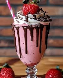 Portillo's Strawberry Shake