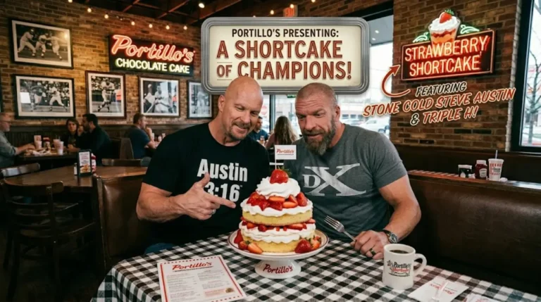 Portillo's Strawberry Shortcake