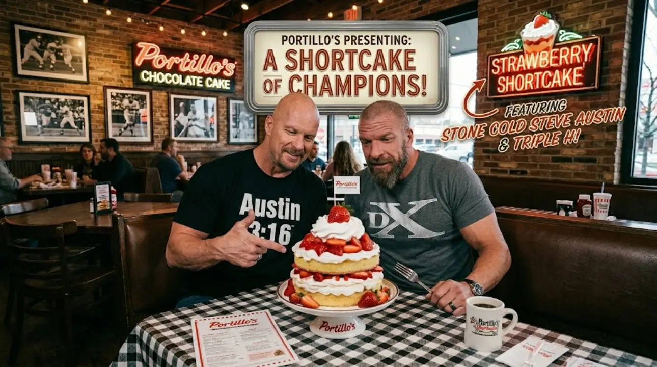 Portillo's Strawberry Shortcake